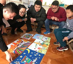 时博（中国）共青团看望慰问白血病患儿